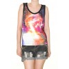 Galaxy Sleeveless Tee T-shirt