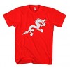 Unisex T-shirt cotton children red high grade