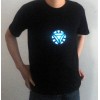 100% cotton Flashing LED T-shirt for kids