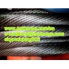Wire rope for hydraulic grabs