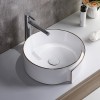 table mounted wash basin