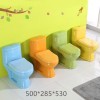 colorful children toilet