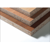 Particle board in flakeboard