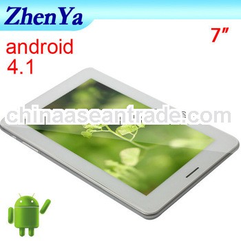 Android 4.1+1GHz+ 512GB RAM 4GB MediaTek MT6577-1GHZ Core A9 Dual-core 7" android tablet pc wit