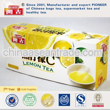 Kakoo organic natural iced lemon teabag