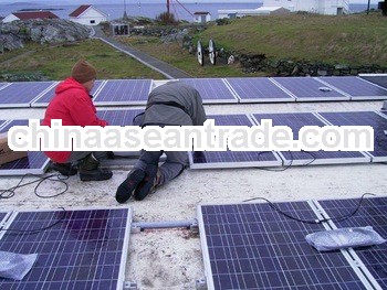 Mono photovoltaic panel free electricity generator 250W