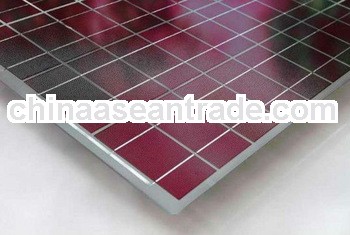Red PV panels 200w monocrystalline