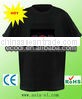 cool music activated flashing tshirt, flash up tshirt for product promotion