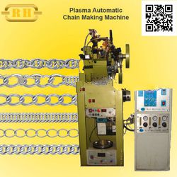 Silver Automatic chain making machine with Plasma