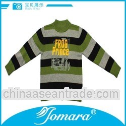 100% cotton children's striped sweater 2012