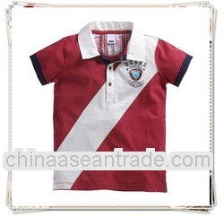 2011hot sale cheap summer 100%cotton embroidery printed washed striped colorful short sleeve v-neck 