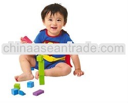 2012 fashion lovely super man baby romper