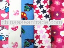 2013 China Factory wholesale 100% Polyester Fabric FDY Polar Fleece baby boy fleece fabric