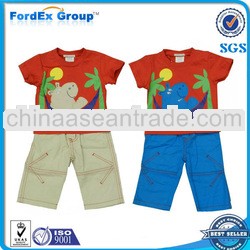 2013 Wholesale Baby Boy Clothes 2pcs Set