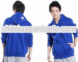 2013 new couple's cheap long sleeve fashion Slim cardigan zip hoody