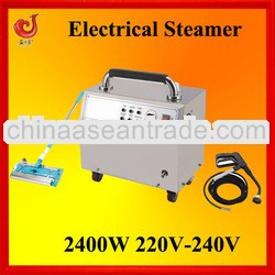 2013 risk free no boiler 2400W electrical steam mop mini portable steam car cleaning machines