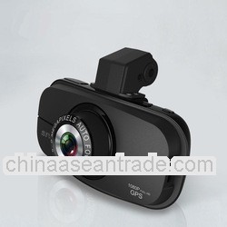 2.7 inch LCD screen GPS DVR car camera Full HD DVR car with GPS