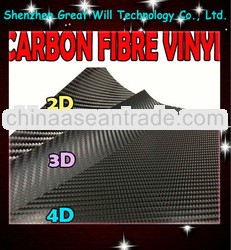 3D carbon fiber cloth1.52mx30m for car wrap car sticker