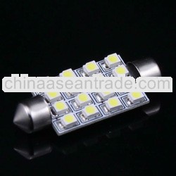 42mm led lamp,auto led light, Festoon led bulb 16SMD