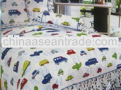 Baby Boy Bedding with car pattern