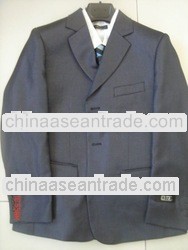 Baby boy grey formal uniform suit 2013 for Sprng and autumn