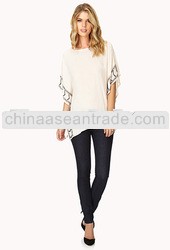 Chiffon blouse top for women/Women clothes chiffon blouse/fat women chiffon blouse