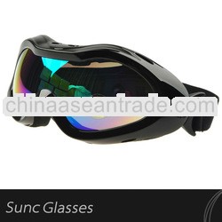 Cool Bike Scooter Motorcycle Motocross Helmet Goggles Glasses Colorful Lens