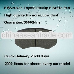 D433 OE Quality semi-metallic pad for Toyota