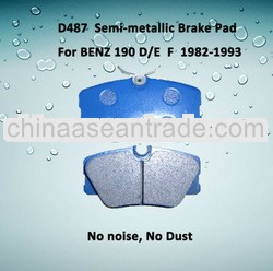 D487 disk brake pads for BENZ 190 D/E 1982-1993