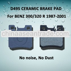 D495 posi quiet brake pads for BENZ 300/320 1987-2001