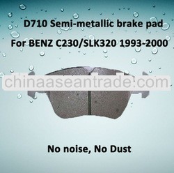 D710 car brake pad for BENZ C230/SLK320 1993-2000