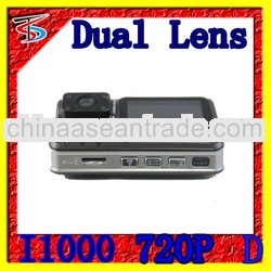Drop Shipping Separate Car Dvr Wholesale Dual Cameras Car Traffic Video Recorder I1000(HD-02)