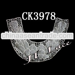 Factory neck crochet cotton collar design from Guangzhou CK3978