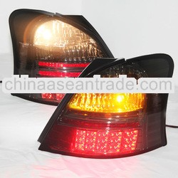 For TOYOTA 06-11 Yaris LED Tail Light All Black V2 SN Style