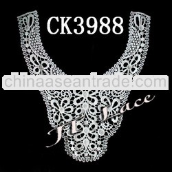 Guangzhou crochet cotton collar for garment factory price CK3988