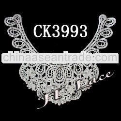 Guangzhou exquisite cotton collar lace factory price CK3993