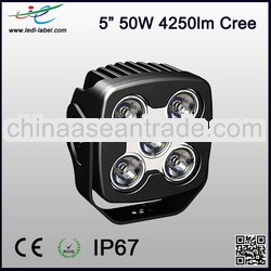 Hotsale 9-30v 5" 4250lm 50w cree led car headlight