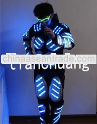 LED Light Zippered Jumpsuit