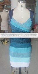 New Arrival 2014 Good Quality Closefitting Sleeveless Bondage Dress