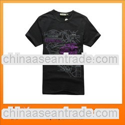 New Hot Sale Tshirt Black Fashion Mens Cotton Tshirt