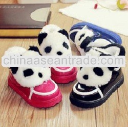 New style warm stylish winter baby boots,2014 new winter panda boots shose