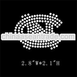 North Carolina rhinestone iron on transfer design for T-shirt