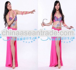 SWEGAL sale belly dance costumes bra top and skirt dress SGBDT13018