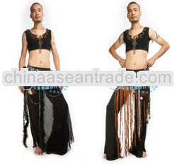 SWEGAL sexy top and pant sale Belly dance costumes for men SGBDT13079