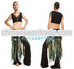 SWEGAL wholesale men Belly dance costume top and pant SGBDT13078