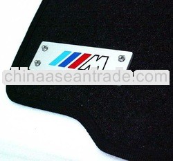 Savanini FLOOR MAT ///M ALLOY EMBLEM E46 E60 E90 E92 E93