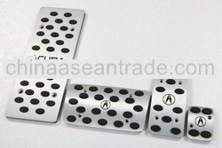 Savanini footrest pedal pad cover for ACURA Aluminium Alloy Auto Transsion Pedals