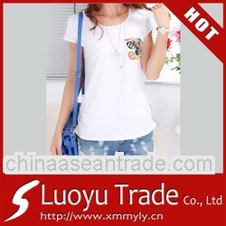 Sex xxl round neck women tshirt