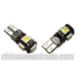 T10 5 5050smd canbus car led lamp w5w led light car led light