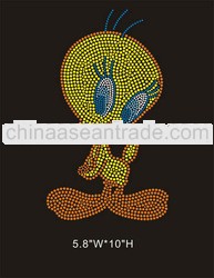 Ugly duckling iron on rhinestone transfer designs for t shirts